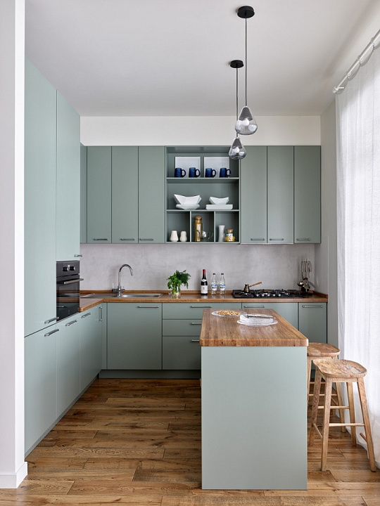 Угловая кухня «Новорижская»